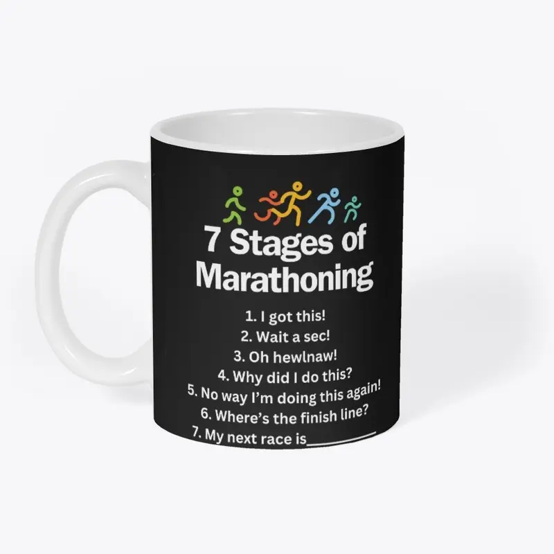 7 Stages of Marathoning